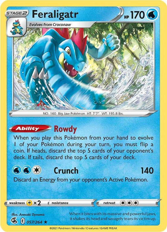 Feraligatr  - 057/264 - Fusion Strike