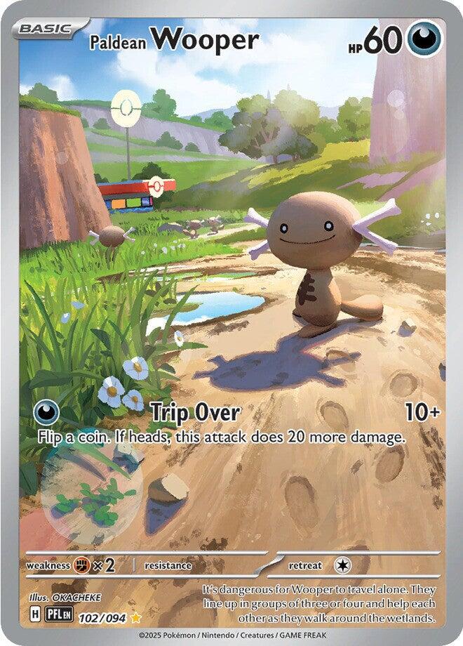 Paldean Wooper - 102/094 - Phantasmal Flames