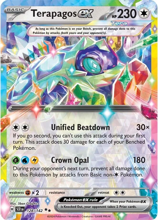 Terapagos ex  - 128/142 - Stellar Crown