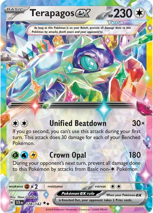 Terapagos ex  - 128/142 - Stellar Crown