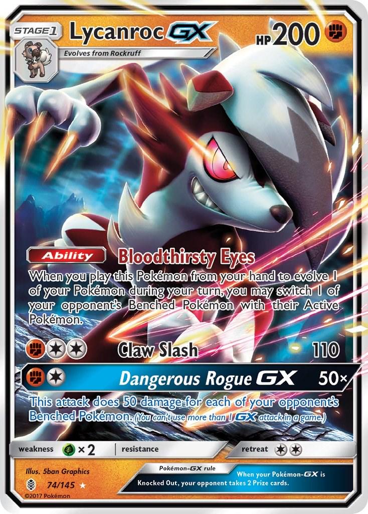 Lycanroc GX  - 74/145 - Guardians Rising