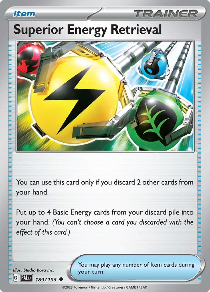 Superior Energy Retrieval  - 189/193 - Paldea Evolved