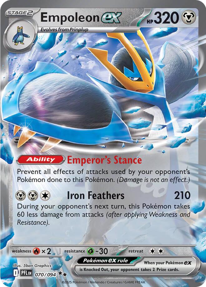 Empoleon ex  - 070/094 - Phantasmal Flames