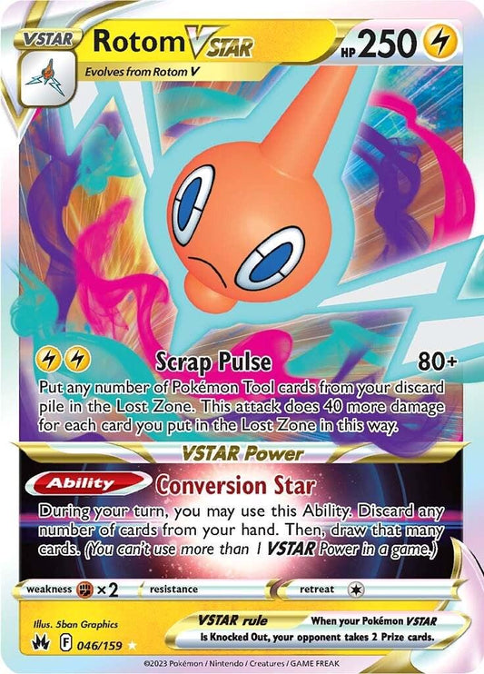 Rotom VSTAR  - 046/159 - Crown Zenith