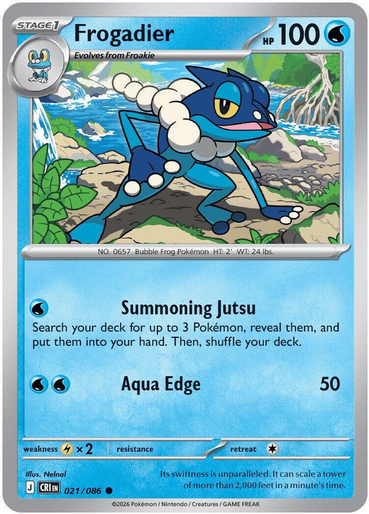 Frogadier - 021/086 - Chaos Rising