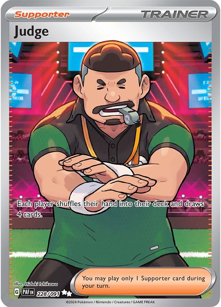 Judge  - 228/091 - Paldean Fates