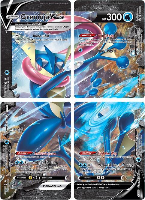Greninja V[Set of 4]  -  - Sword & Shield Promo