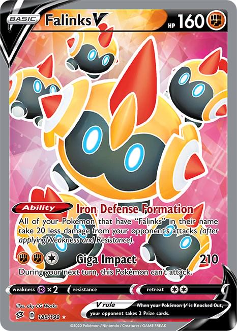 Falinks V (Full Art) - 185/192 - Rebel Clash