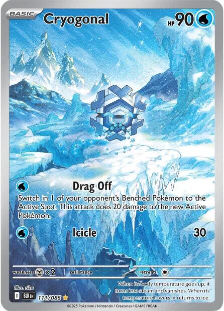 Cryogonal  - 111/086 - Black Bolt