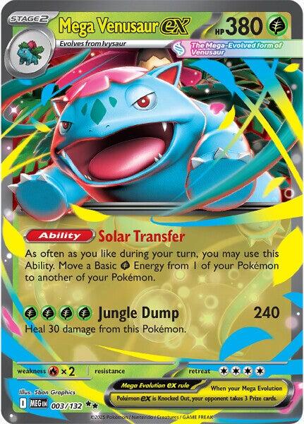 Mega Venusaur ex - 003/132 - Mega Evolution