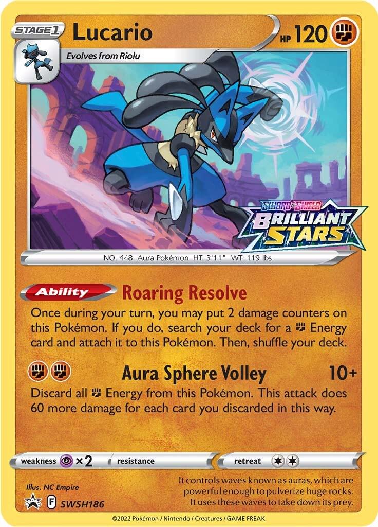 Lucario - SWSH186 - Sword & Shield Promo