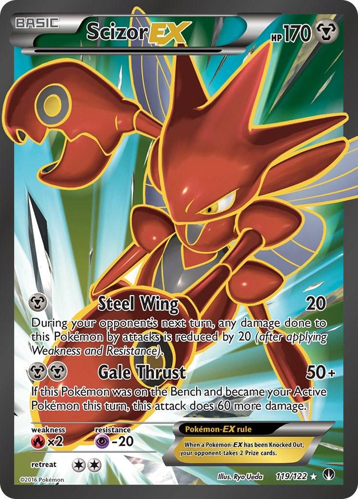 Scizor EX (Full Art) - 119 - BREAKpoint