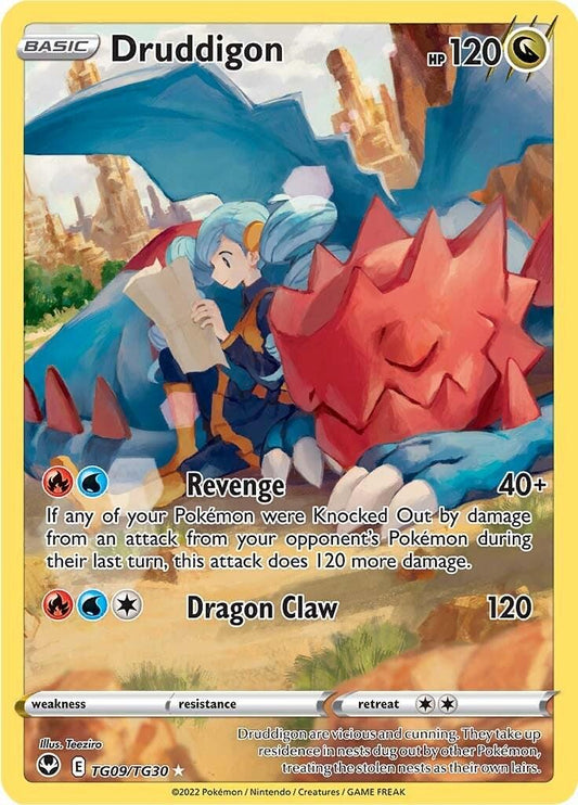 Druddigon  - TG09/TG30 - Silver Tempest Trainer Gallery