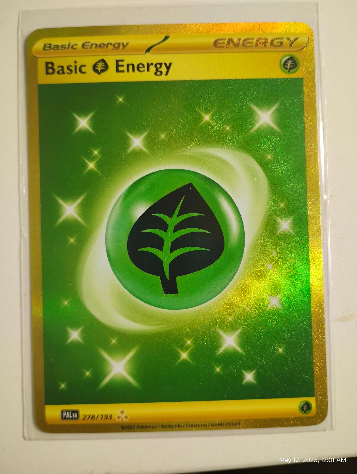 Basic Grass Energy - 278/193 - Paldea Evolved