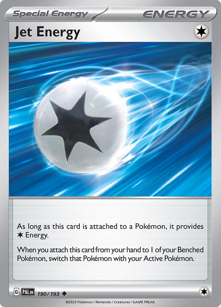 Jet Energy  - 190/193 - Paldea Evolved
