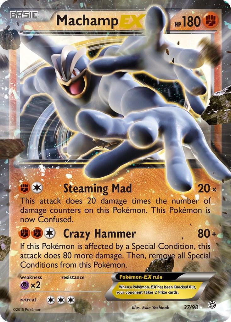 Machamp EX - 37 - Ancient Origins