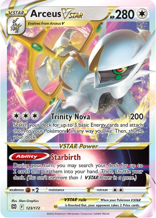 Arceus VSTAR  - 123/172 - Brilliant Stars