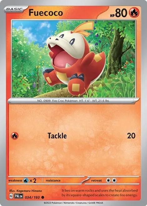 Fuecoco  - 034/193 - Paldea Evolved