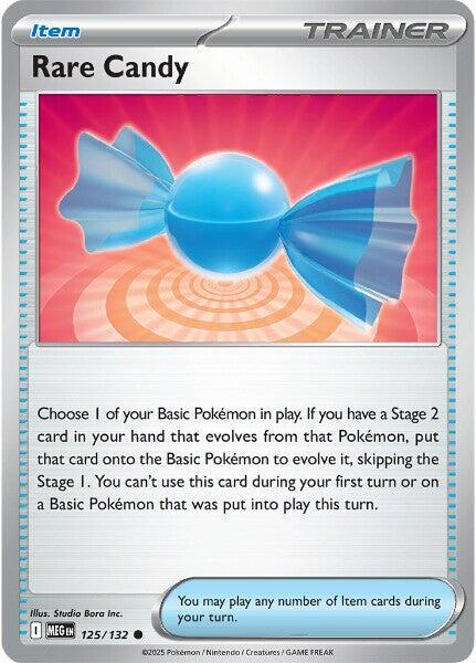Rare Candy  - 125/132 - Mega Evolution