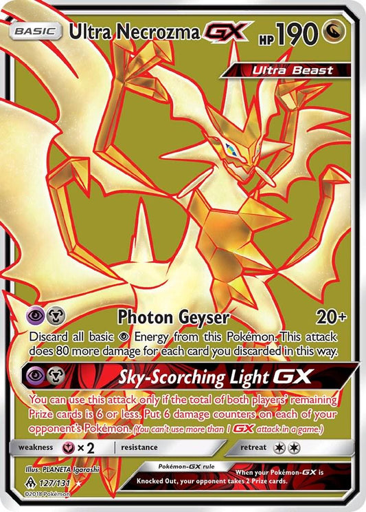 Ultra Necrozma GX (Full Art) - 127 - Forbidden Light