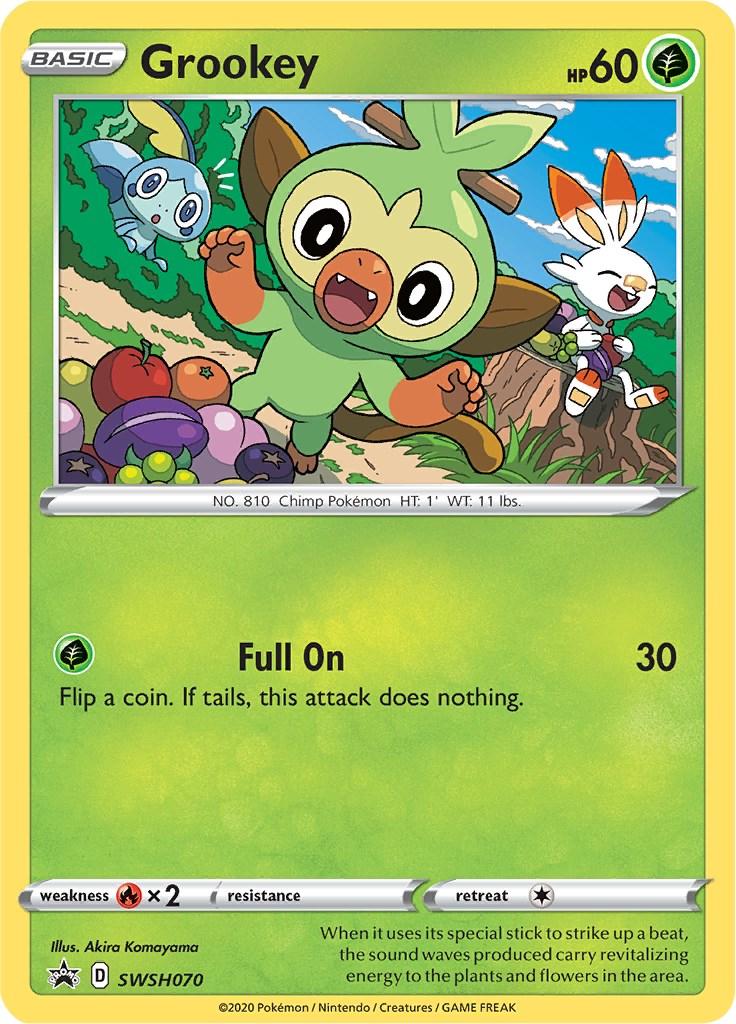 Grookey  - SWSH070 - Sword & Shield Promo