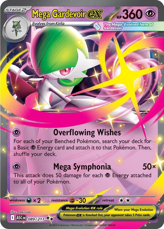Mega Gardevoir ex - 089/217 - Ascended Heroes