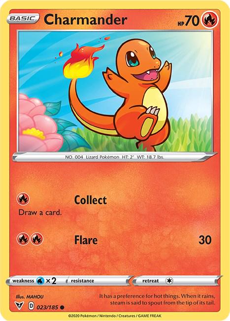 Charmander  - 023/185 - Vivid Voltage