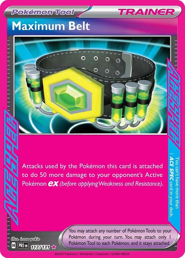 Maximum Belt - 117/131 - Prismatic Evolutions