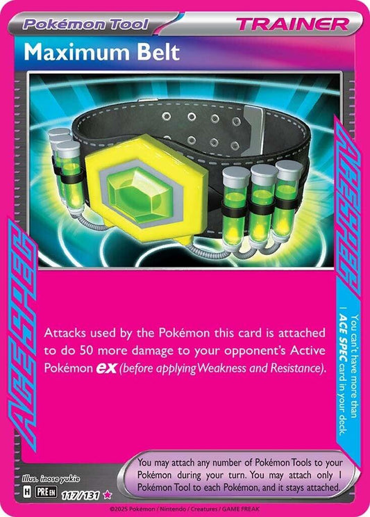 Maximum Belt - 117/131 - Prismatic Evolutions