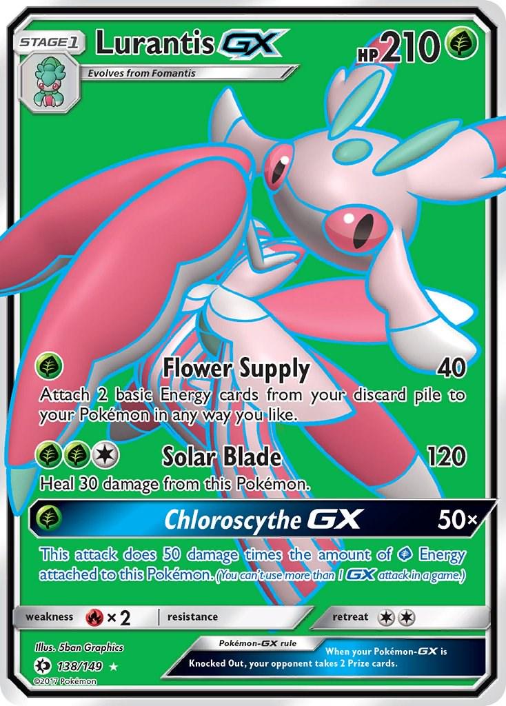 Lurantis GX (Full Art) - 138 - Sun & Moon Base Set