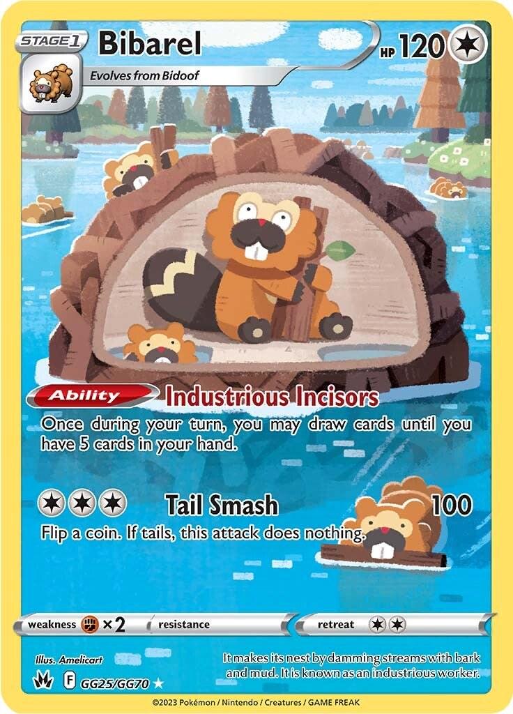 Bibarel  - GG25/GG70 - Crown Zenith: Galarian Gallery