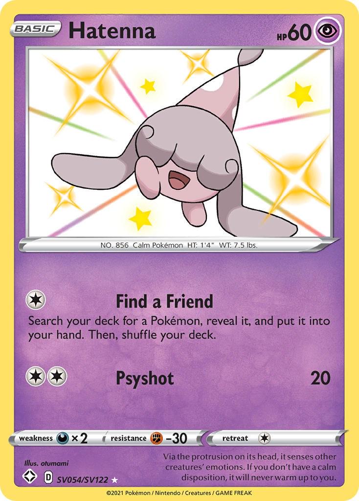 Hatenna  - SV054/SV122 - Shining Fates: Shiny Vault