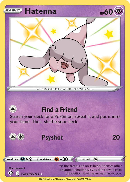 Hatenna  - SV054/SV122 - Shining Fates: Shiny Vault