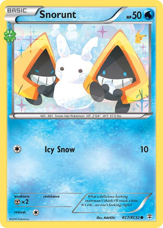 Snorunt  - RC7 - Generations: Radiant Collection
