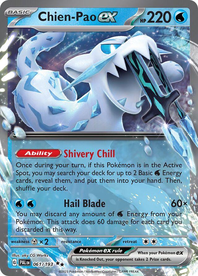 Chien-Pao ex  - 061/193 - Paldea Evolved