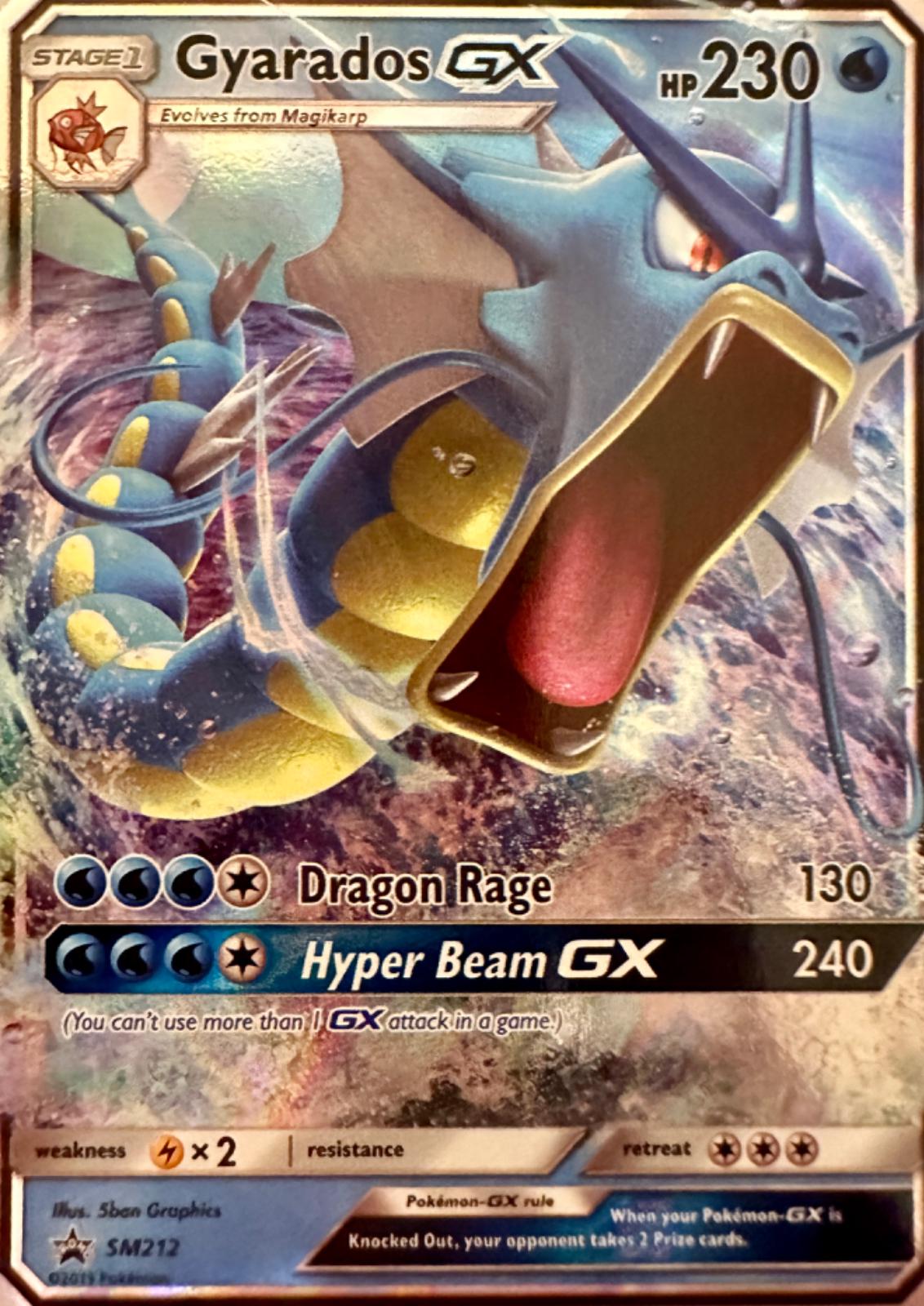 Gyarados GX   - SM212 - Sun & Moon Promo