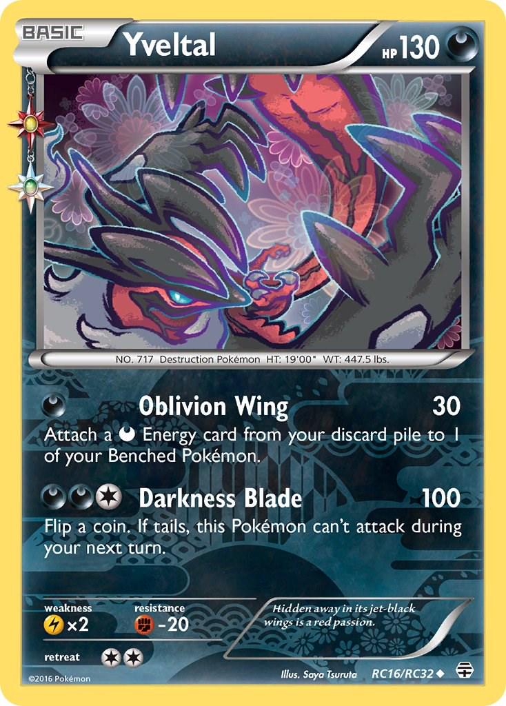 Yveltal  - RC16 - Generations: Radiant Collection