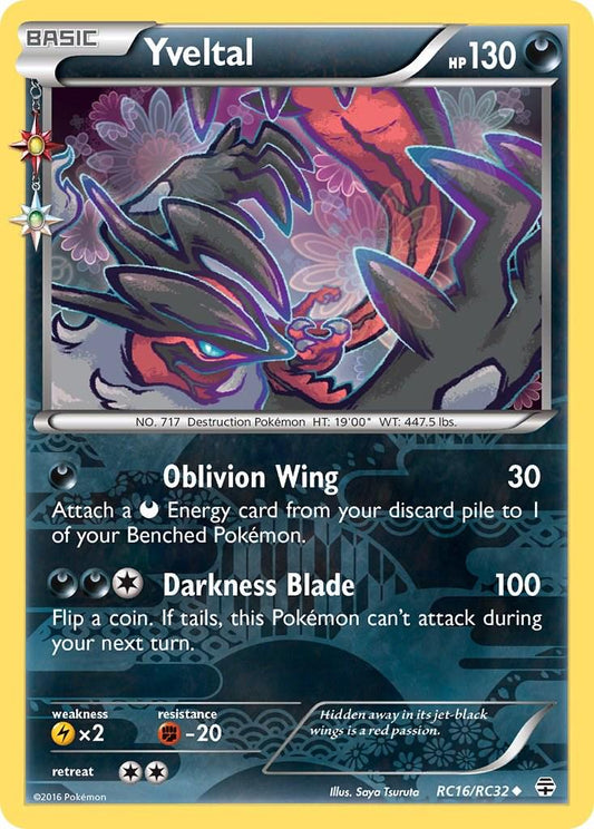 Yveltal  - RC16 - Generations: Radiant Collection