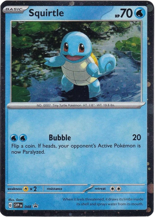 Squirtle (Cosmos Holo)  - 048 - Scarlet & Violet Promo