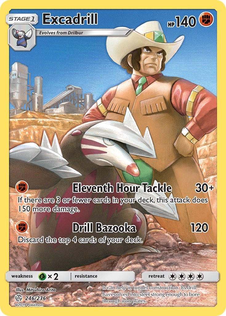 Excadrill (Secret)  - 246/236 - Cosmic Eclipse