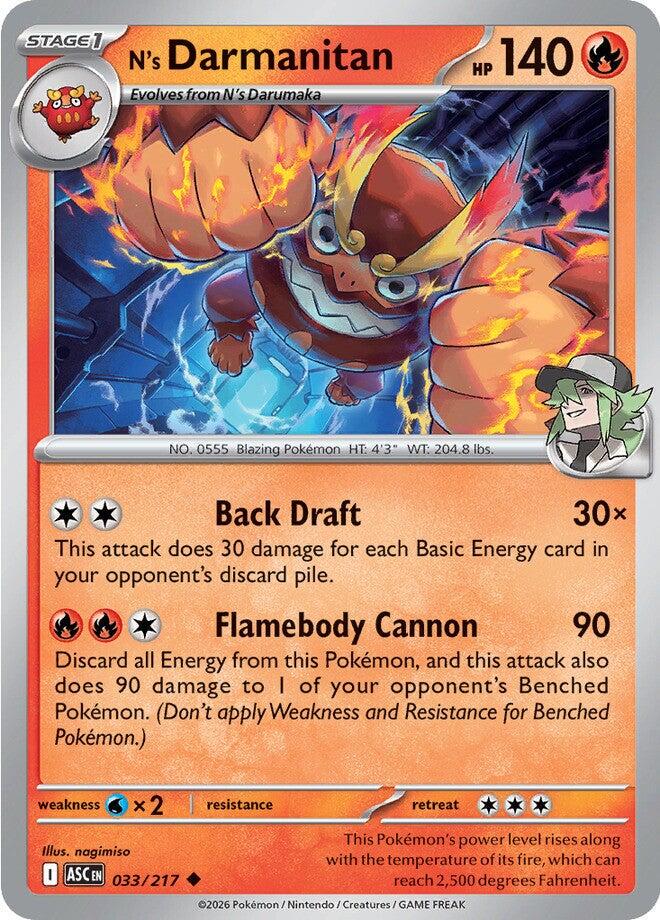 N's Darmanitan - 033/217 - Ascended Heroes