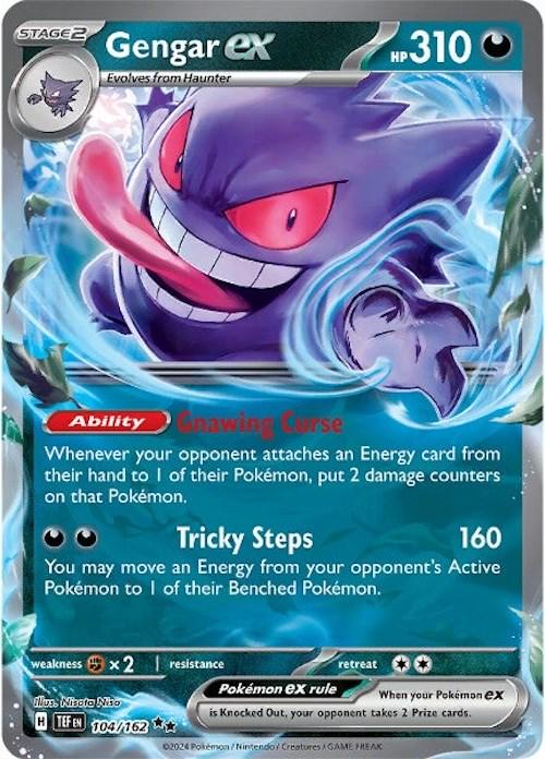 Gengar ex   - 104/162 - Temporal Forces