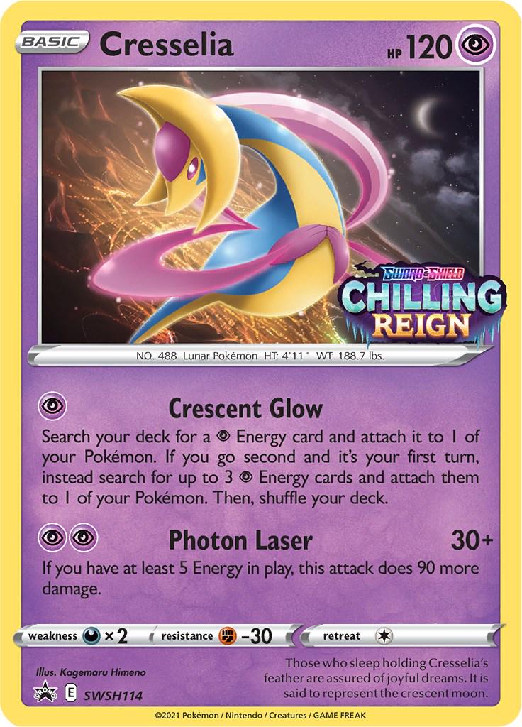 Cresselia (Prerelease) - SWSH114 - Sword & Shield Promo