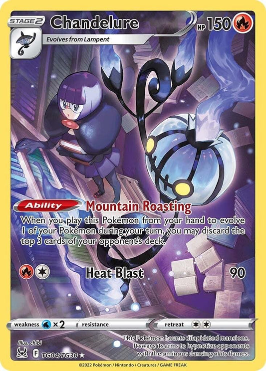 Chandelure  - TG04/TG30 - Lost Origin Trainer Gallery