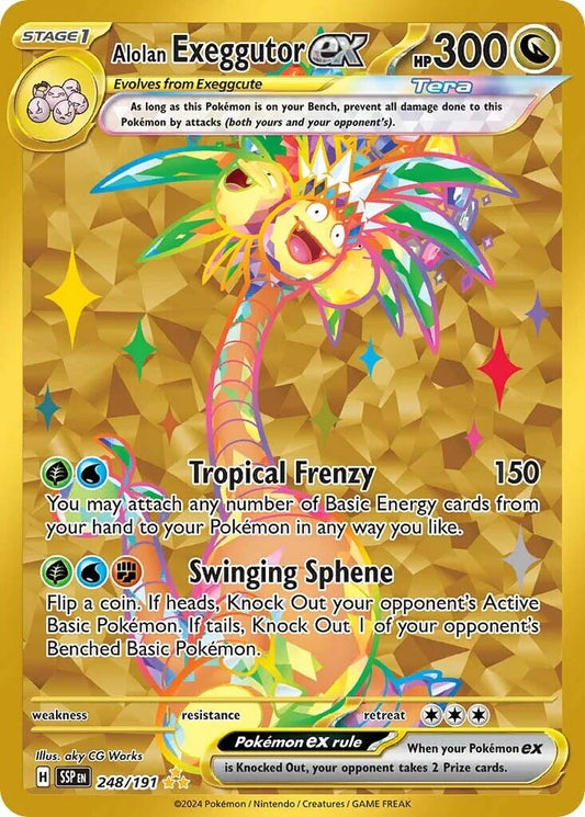 Alolan Exeggutor ex  - 248/191 - Surging Sparks