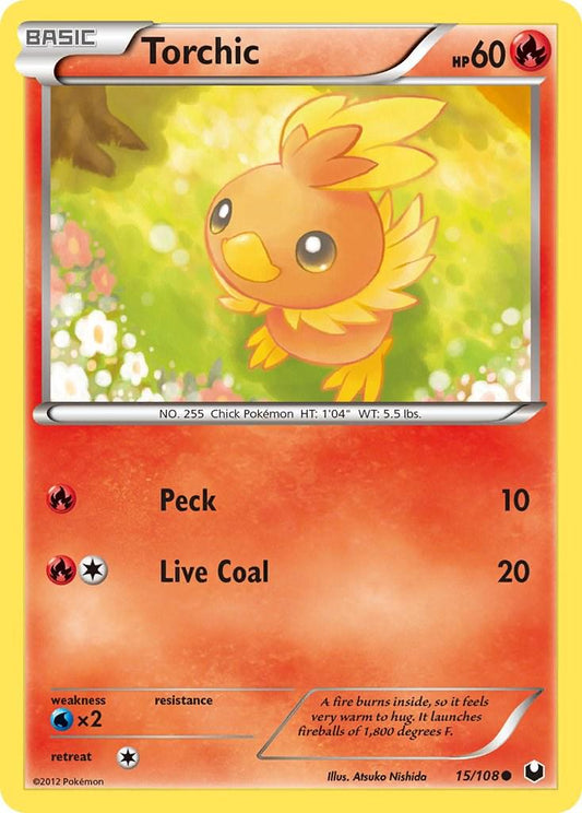 Torchic (15)  - 15 - Dark Explorers