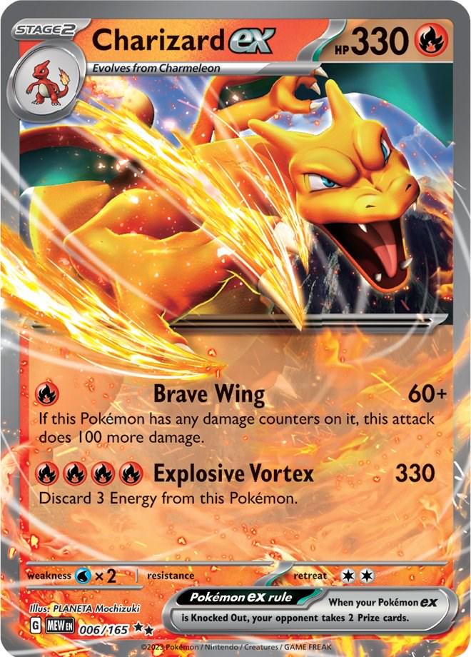 Charizard ex  - 006/165 - SV: 151
