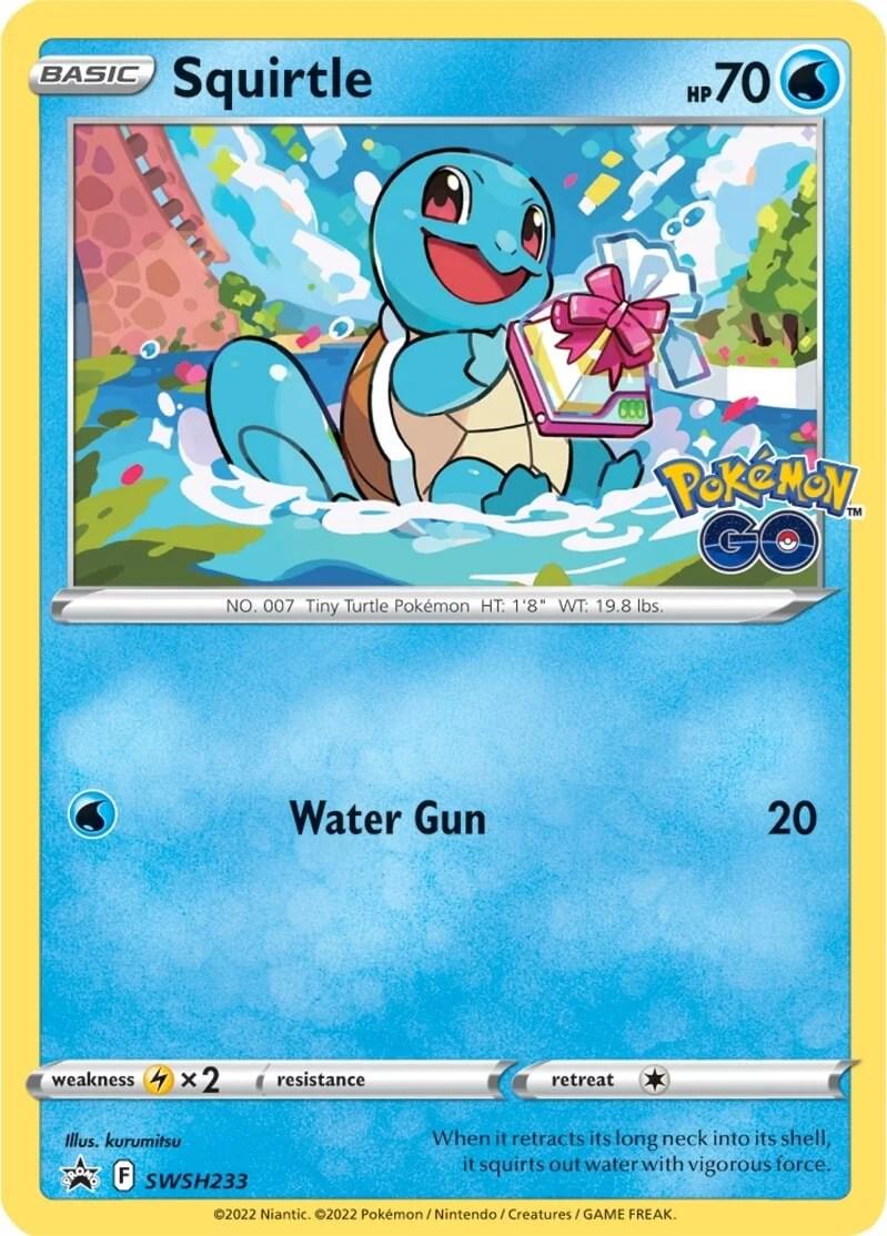 Squirtle  - SWSH233 - Sword & Shield Promo