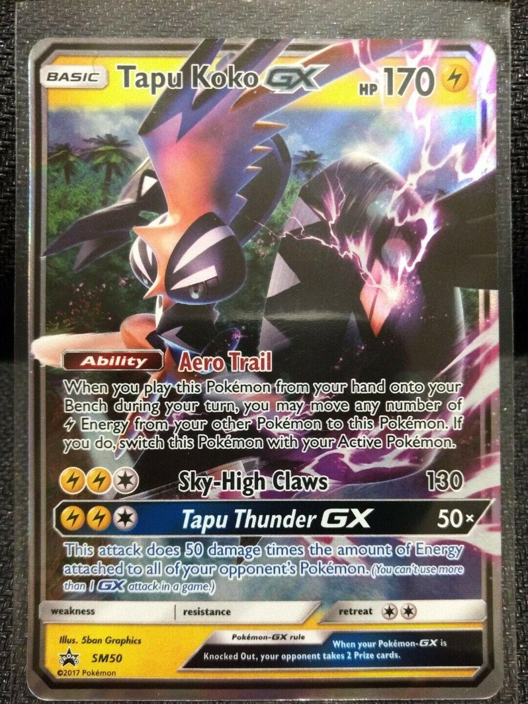Tapu Koko GX - SM50 - Sun & Moon Promo