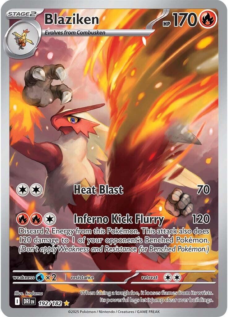Blaziken  - 192/182 - Destined Rivals